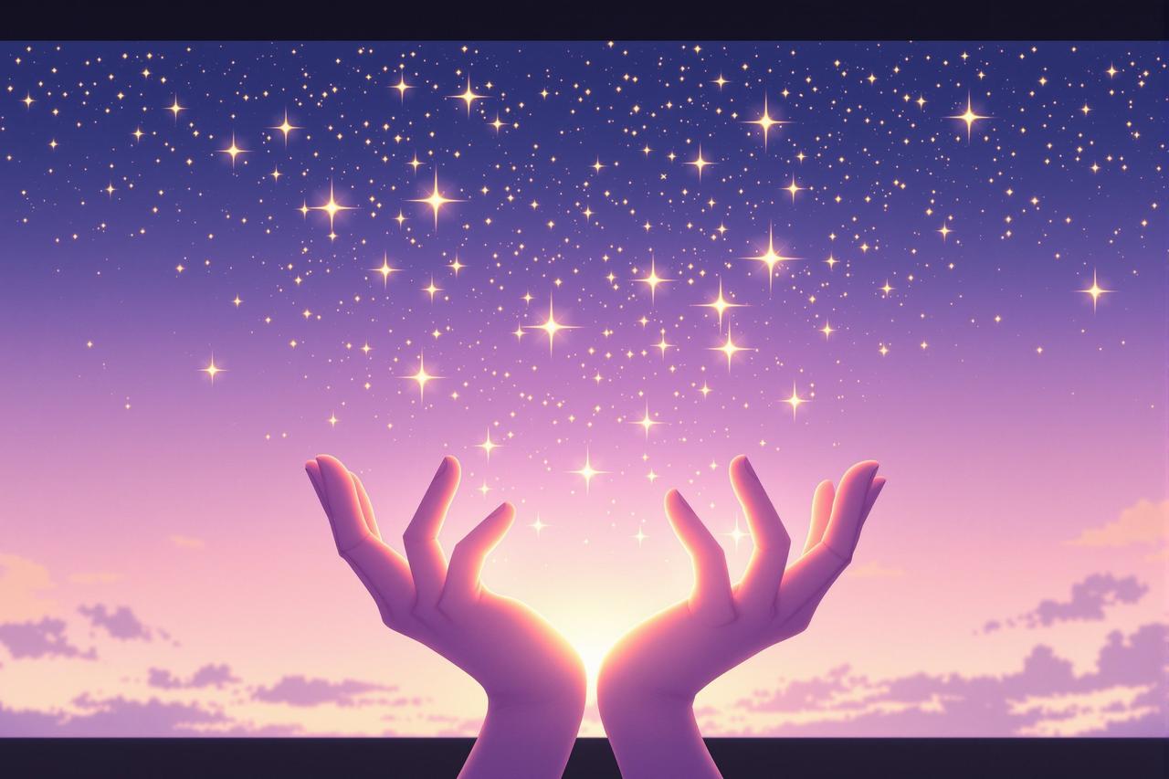 番茄官网短剧 - 星星落在手心里，治愈奇幻治愈动漫短剧